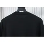 Balenciaga Embroidered Knitted Sweater Black