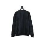 Balenciaga Logo Graphic Print Crew Neck Knitted Sweater