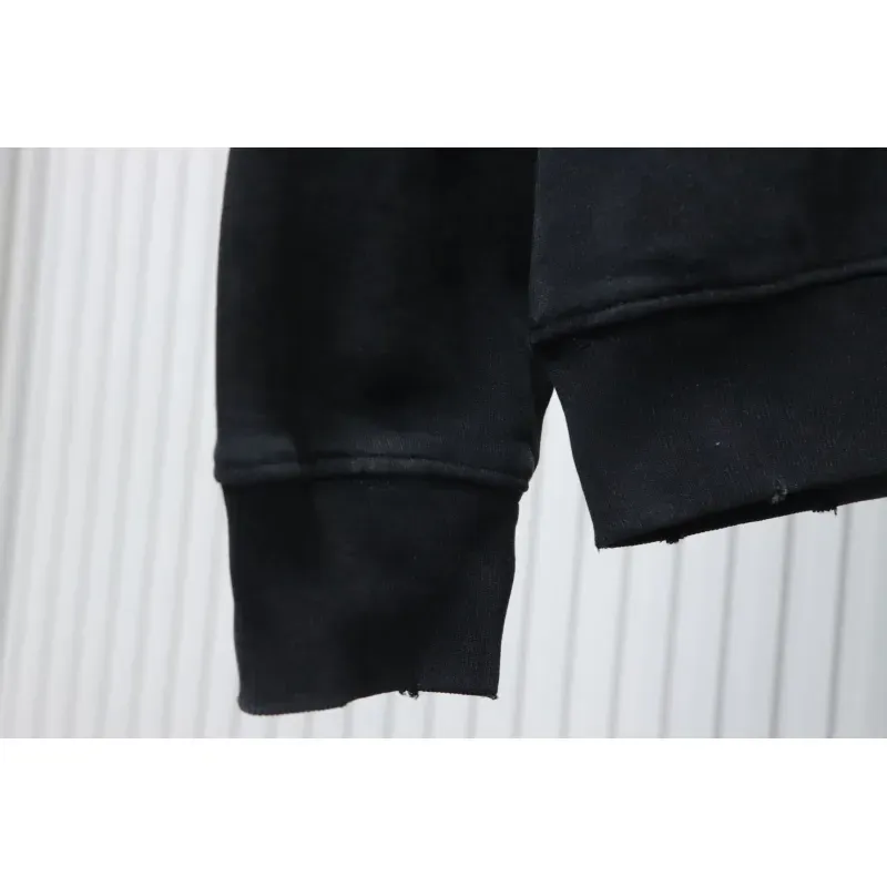 Balenciaga Luminous Print Sweatshirt Black
