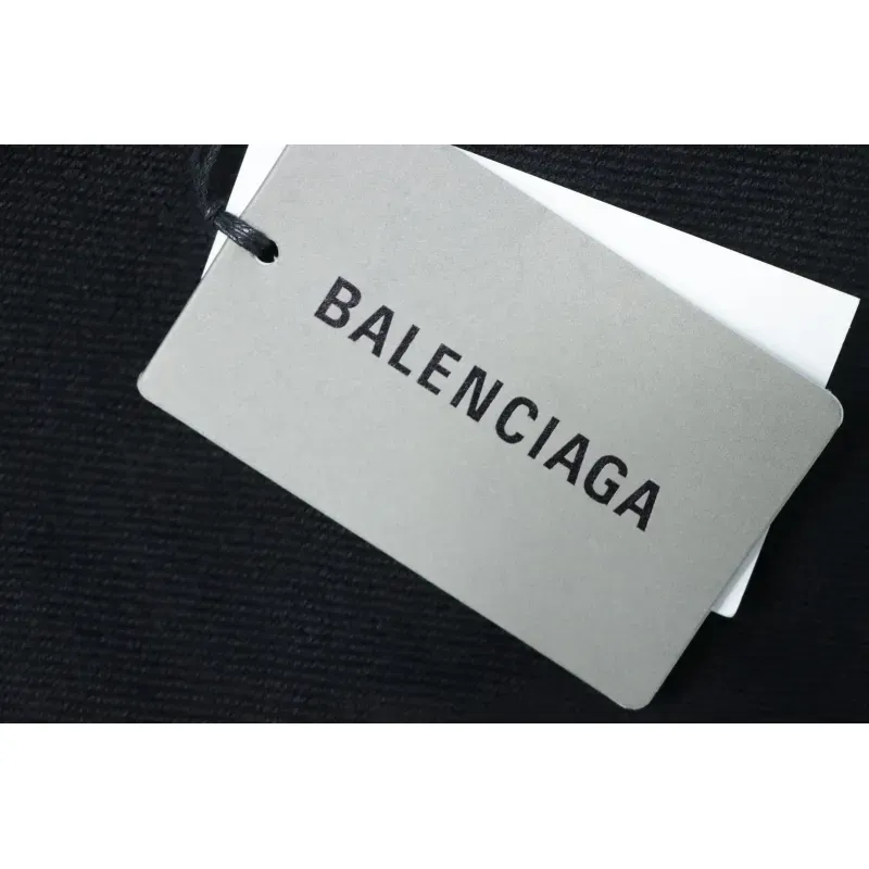 Balenciaga Luminous Print Sweatshirt Black