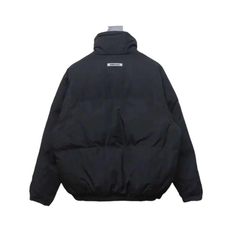 Fear of God Essentials High Street Style Synthetic Insulated Jacket Black