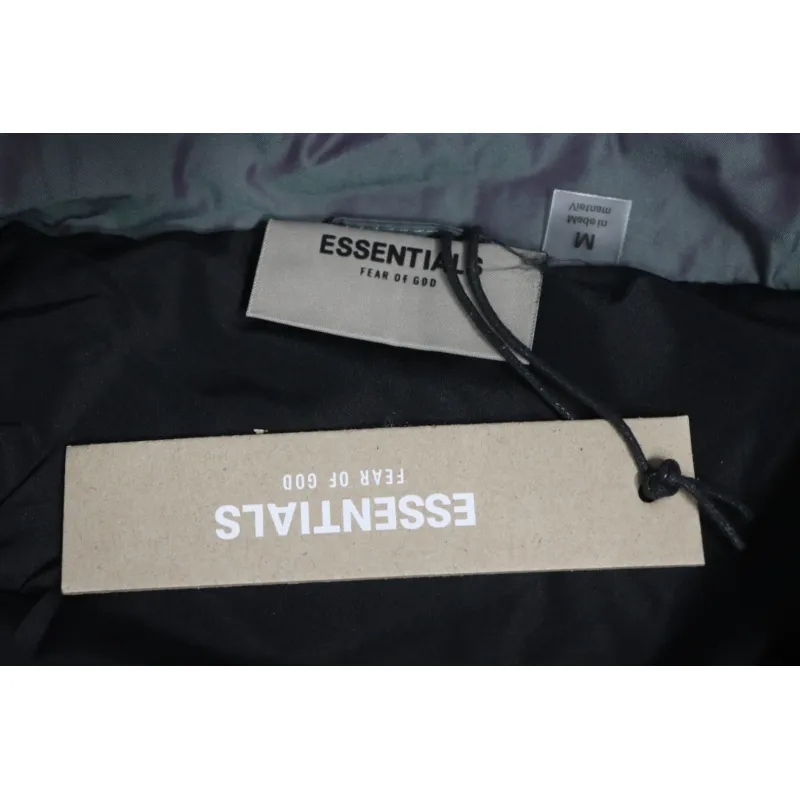 Fear of God Essentials High Street Style Synthetic Insulated Jacket Laser Colorful