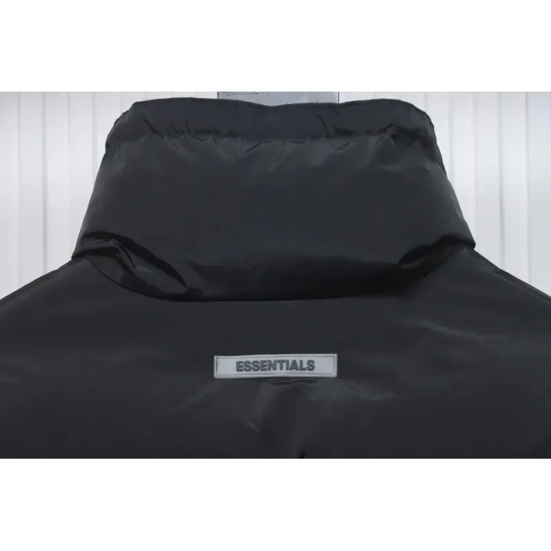 Fear of God Essentials Puffer Jacket In Black