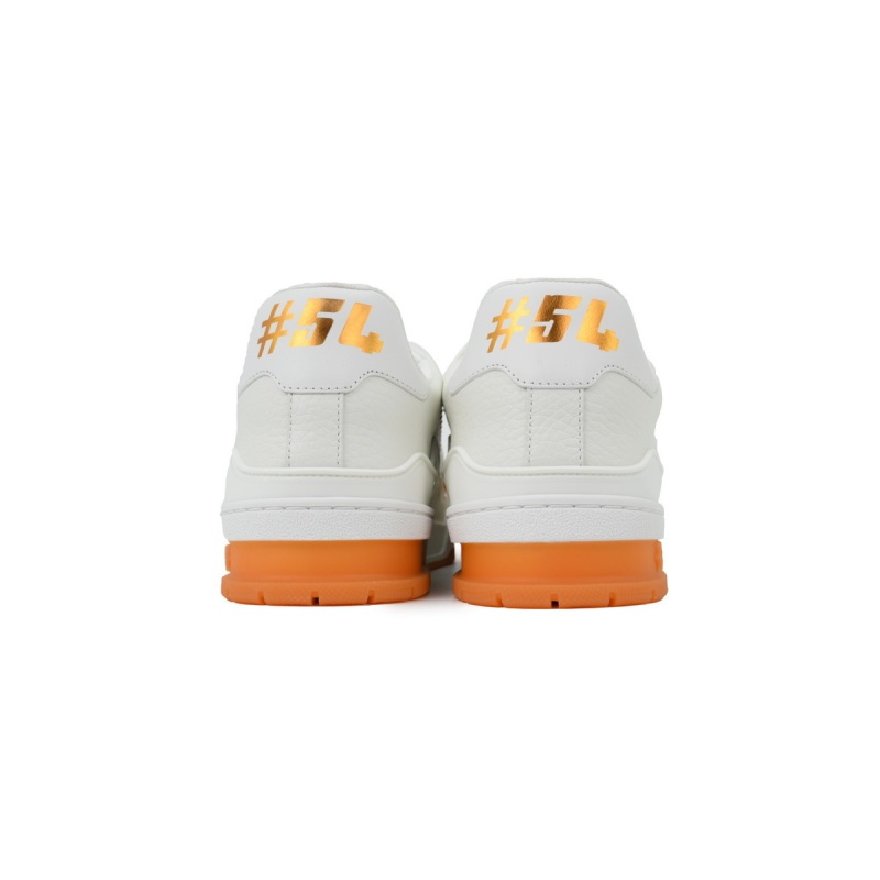  PK God Batch Louis Vuitton White Orange Rivet 