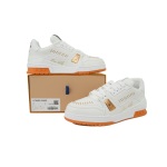  PK God Batch Louis Vuitton White Orange Rivet 