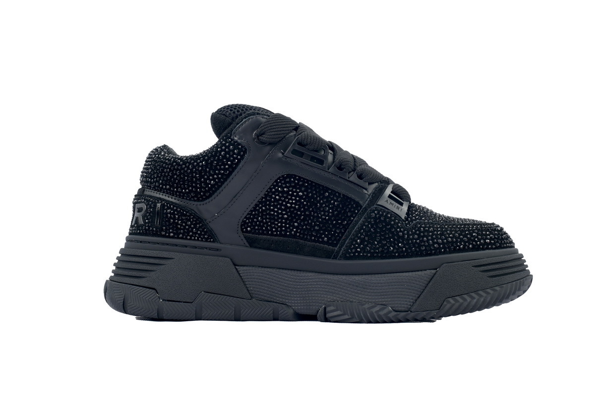 PK God Batch AMIRI Crystal Ma-1 Sneakers Black