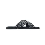 PK God Batch  Dior Alias Sandal Beige And Black Dior Oblique Jacquard