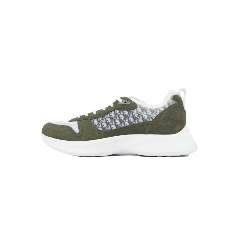Dior B25 Runner Olive Green 3SN283ZMI-H066