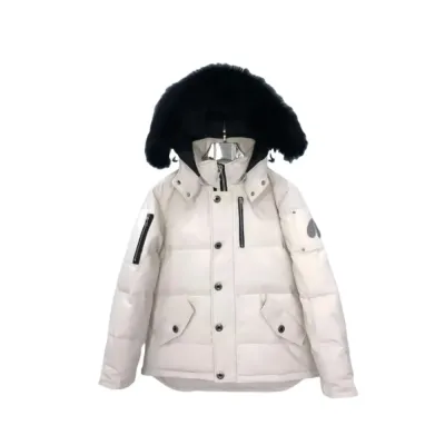 Moose Knuckles 3Q Quited Puffer Jacket White (NFC) 01