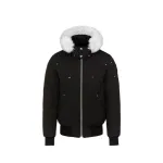 Moose Knuckles Original Ballistic Bomber Jacket White Fur（NFC）