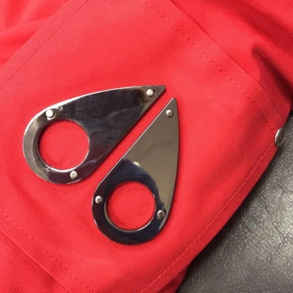 Moose Knuckles Red Jacket Black Wool(NFC)