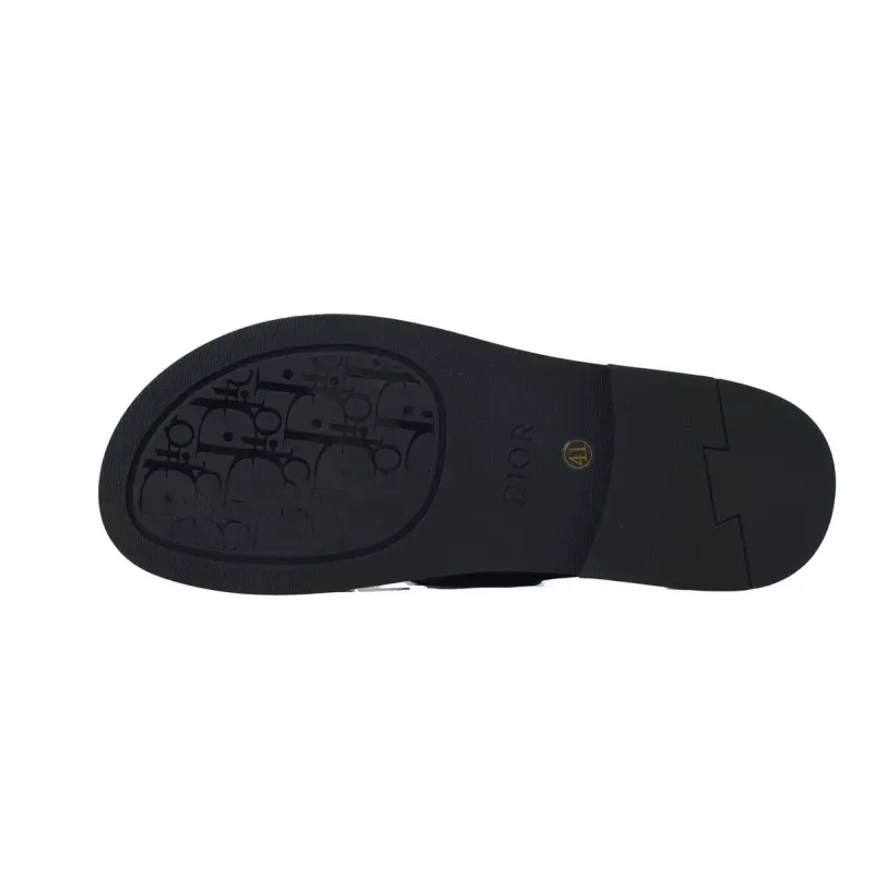 PK  God Batch  Dior Alias Sandal Black Dior Oblique Jacquard