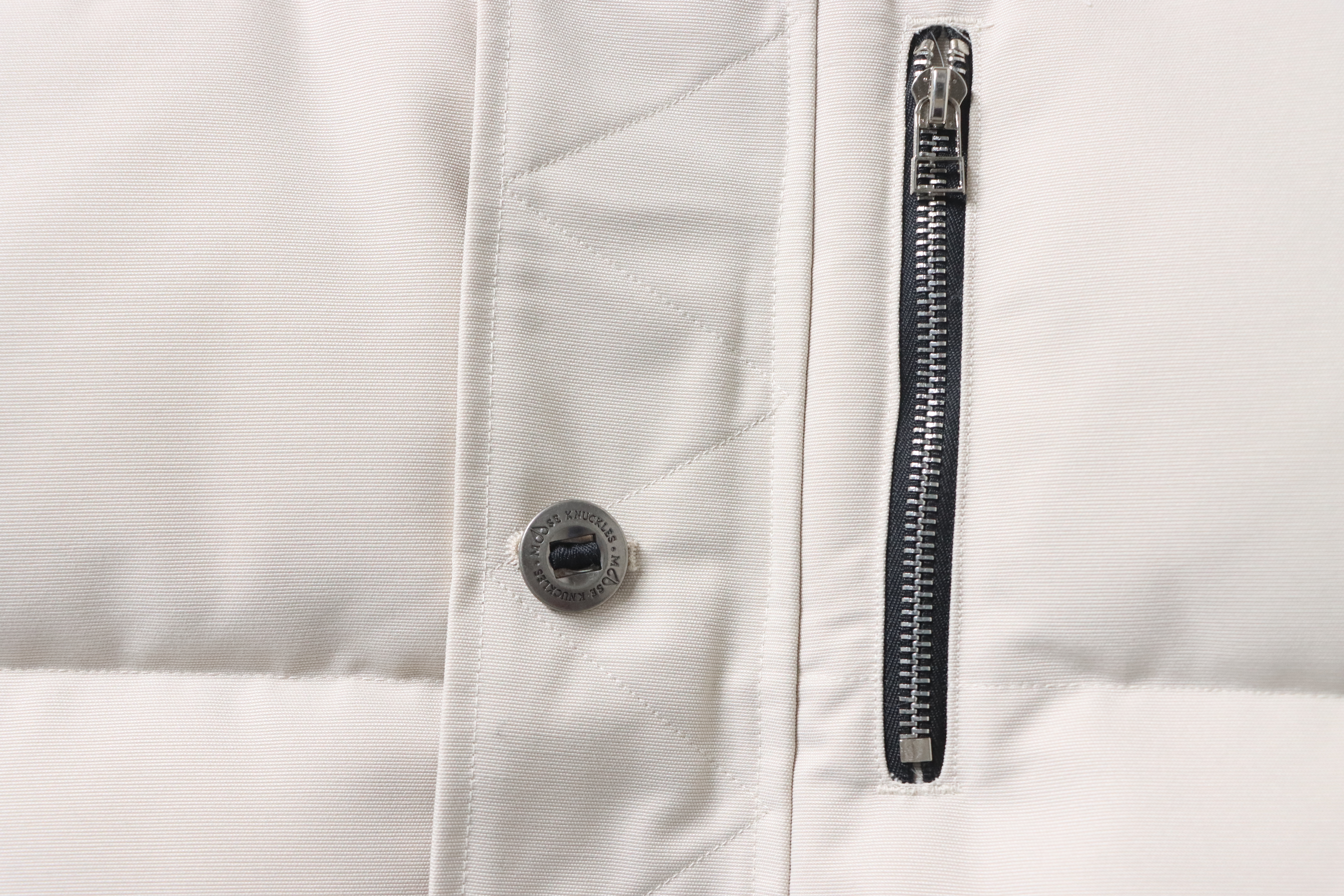 Moose knuckles   Men's down jacket  off white