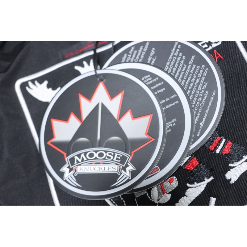 Moose knuckles  Men's down jacket black