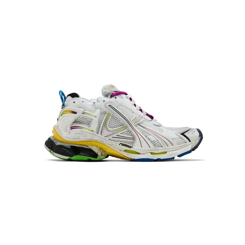 PK God Batch  Balenciaga Runner Gardient White Multi 772774 WRUNG 9800