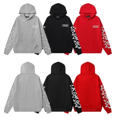 Amiri Bones Stacked Hoodie 01