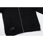 Chrome Hearts Made In Hollywood Plus Cross Zip Up Hoodie Black/Red