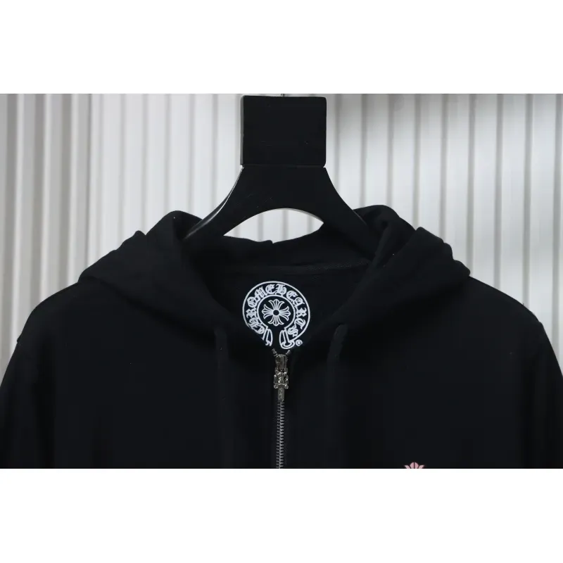 Chrome Hearts Multi Color Cross Hoodie Black