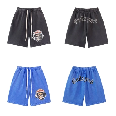  Godspeed Sweat Shorts #8679 Black/Blue 01