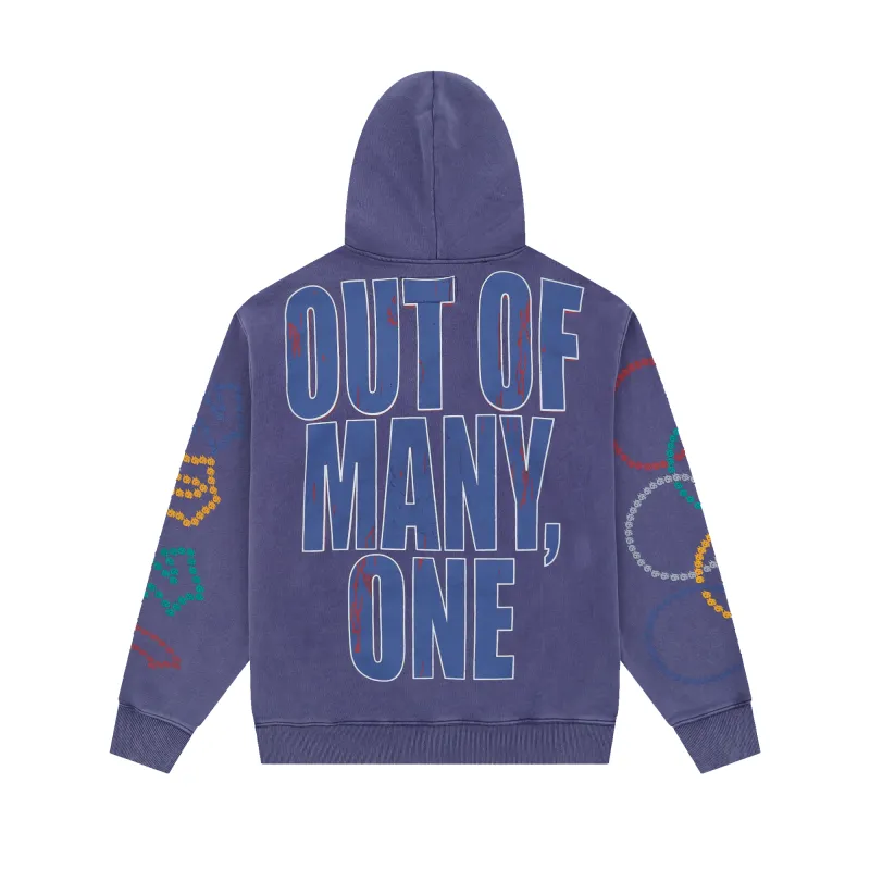 Godspeed Dream Team 24 Hoodie Navy Wash