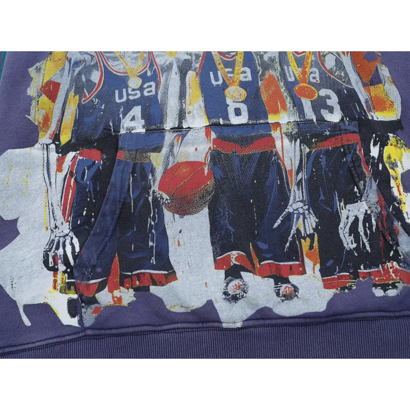 Godspeed Dream Team 24 Hoodie Navy Wash