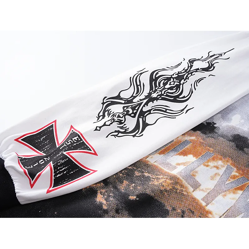 Godspeed Hollywood Thermal Long Sleeve T-shirt #3107 White/Apricot