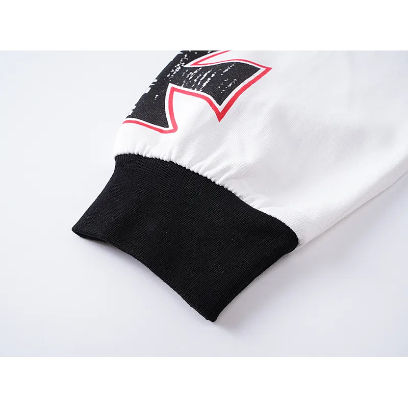 Godspeed Hollywood Thermal Long Sleeve T-shirt #3107 White/Apricot