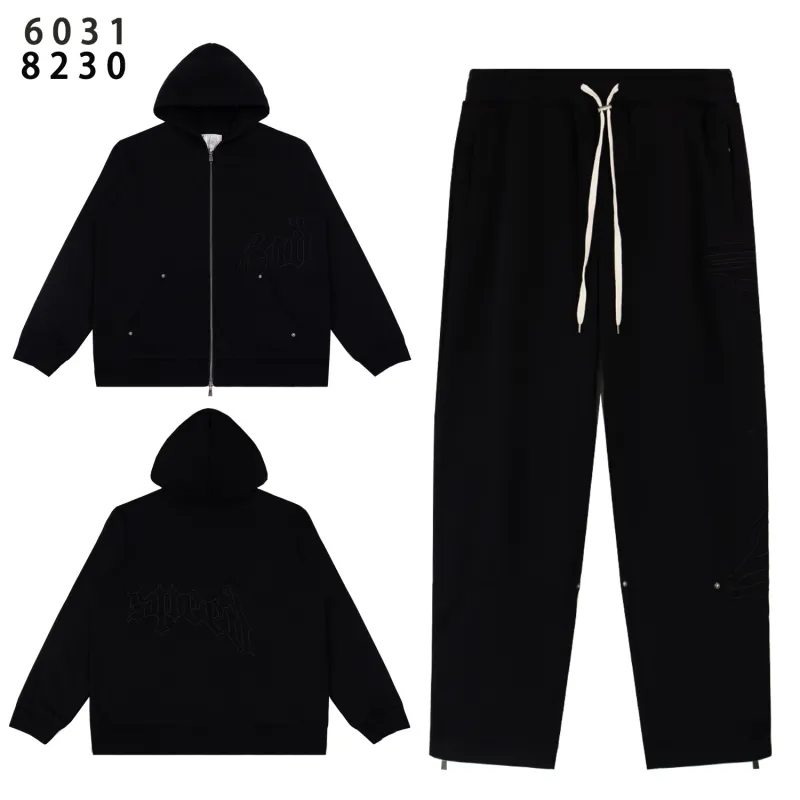 Godspeed OG Logo Sweatsuit G6031-8230 Pure Black