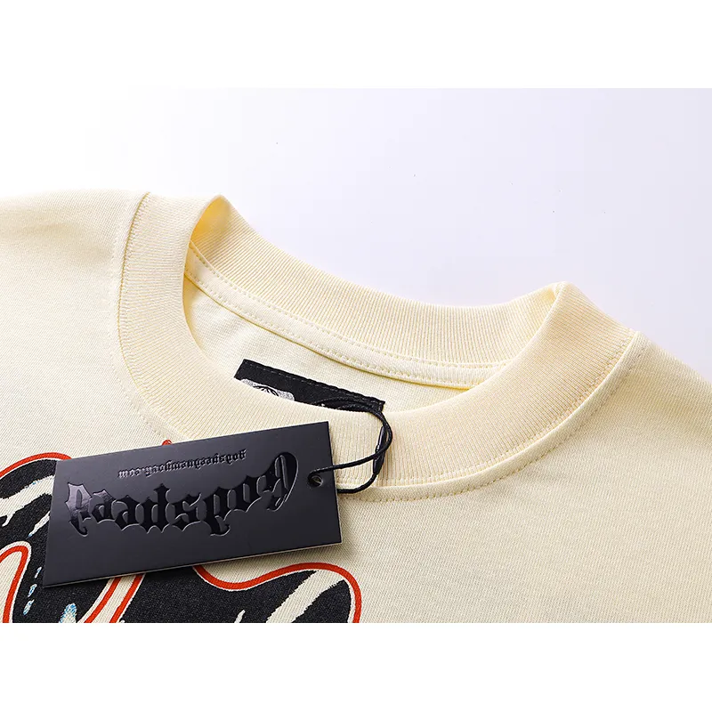 Godspeed Pitstop Thermal Long Sleeve T-shirt #3101 White/Apricot
