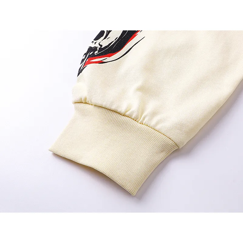 Godspeed Pitstop Thermal Long Sleeve T-shirt #3101 White/Apricot
