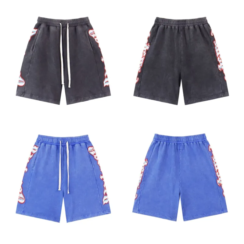 Godspeed Sweat Shorts #8770 Black/Blue