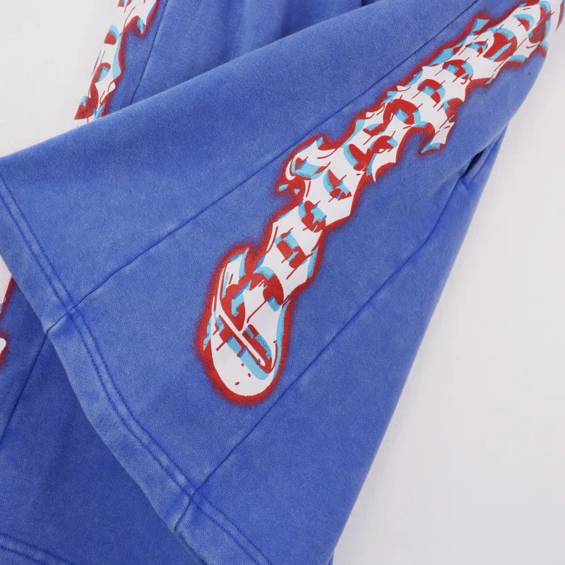 Godspeed Sweat Shorts #8770 Black/Blue