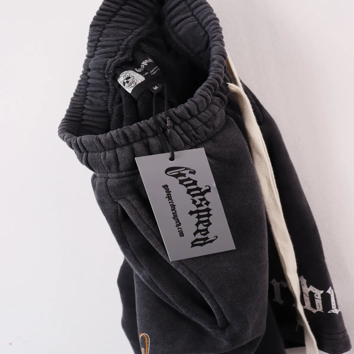 Godspeed Sweat Shorts #8771 Black/Blue