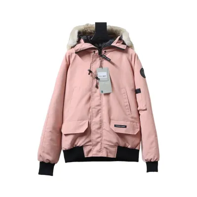  Canada Goose  Pink short down jacket 01