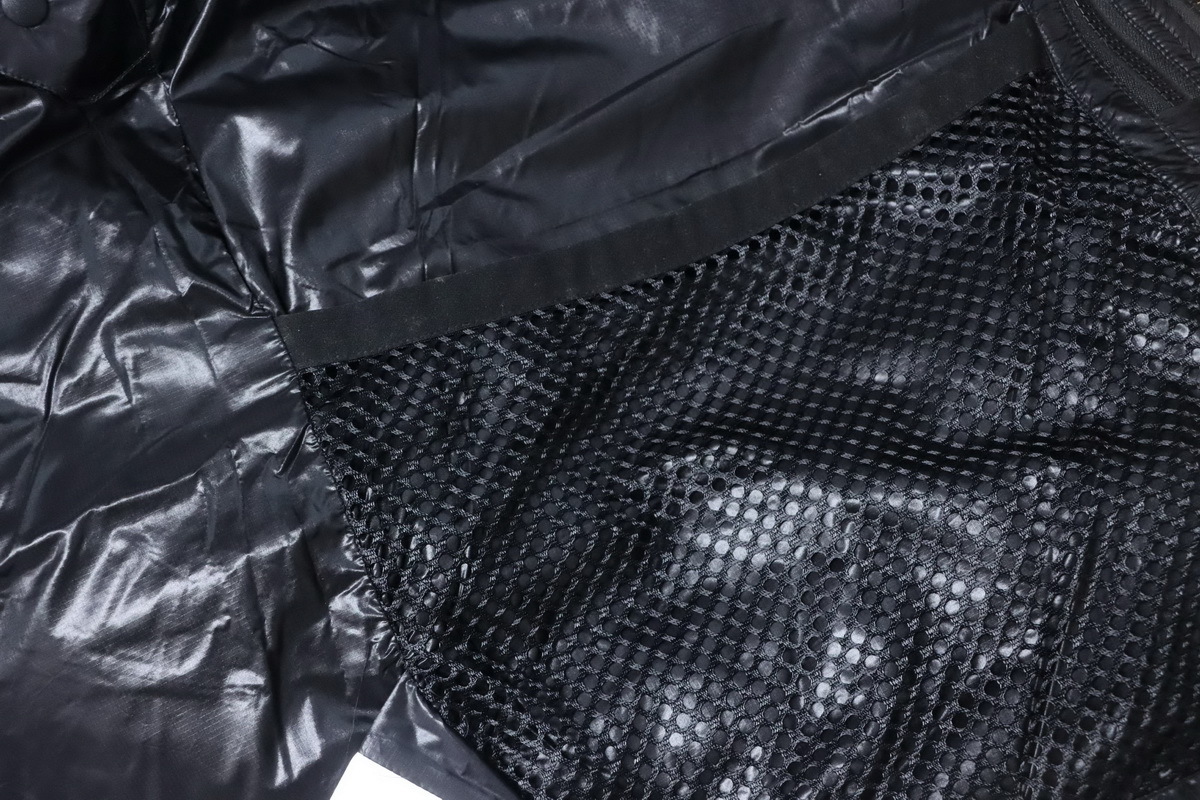 Canada Goose  Puff Plaid Down Jacket Black