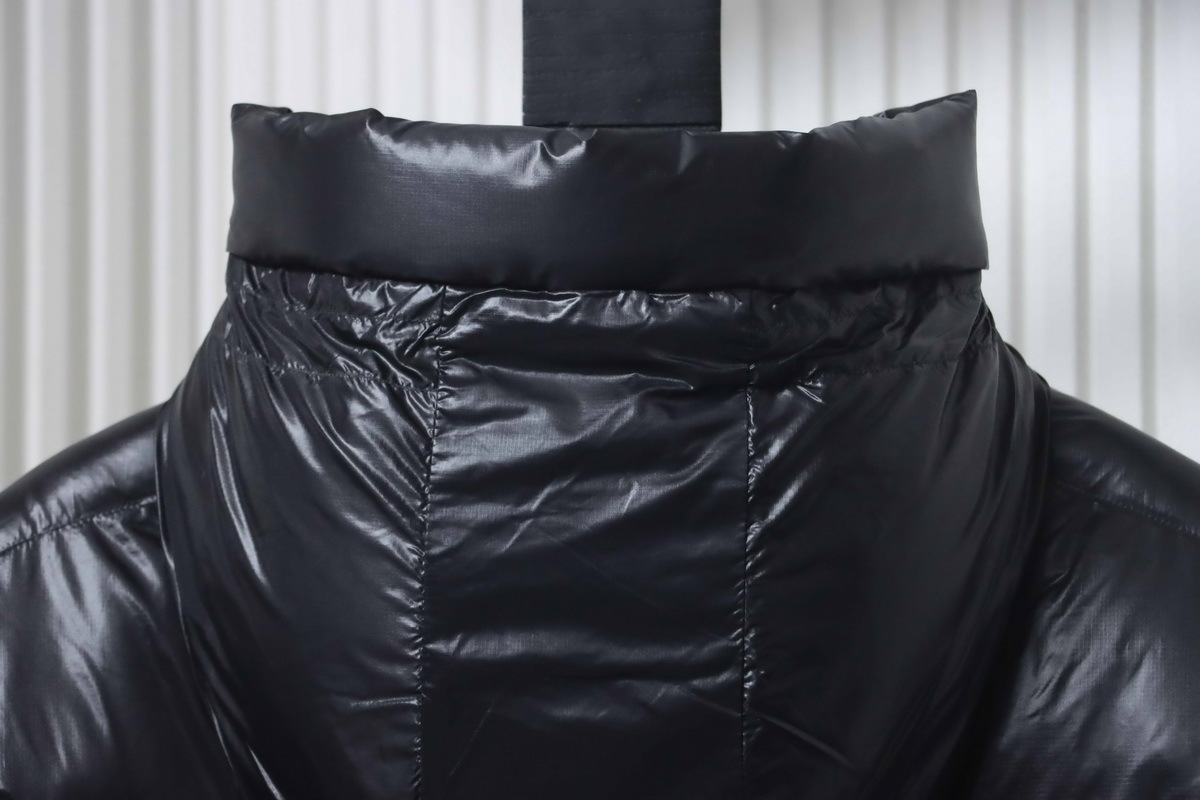 Canada Goose  Puff Plaid Down Jacket Black