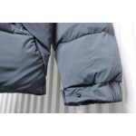 MONCLER Madeira Short Down Jacket Grey 