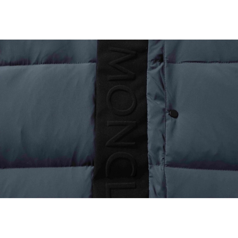 MONCLER Madeira Short Down Jacket Grey 