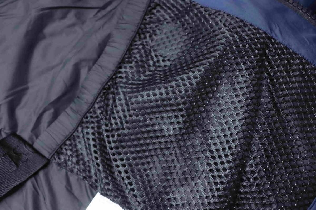  Canada goose  Stand collar large plaid down jacket dark blue