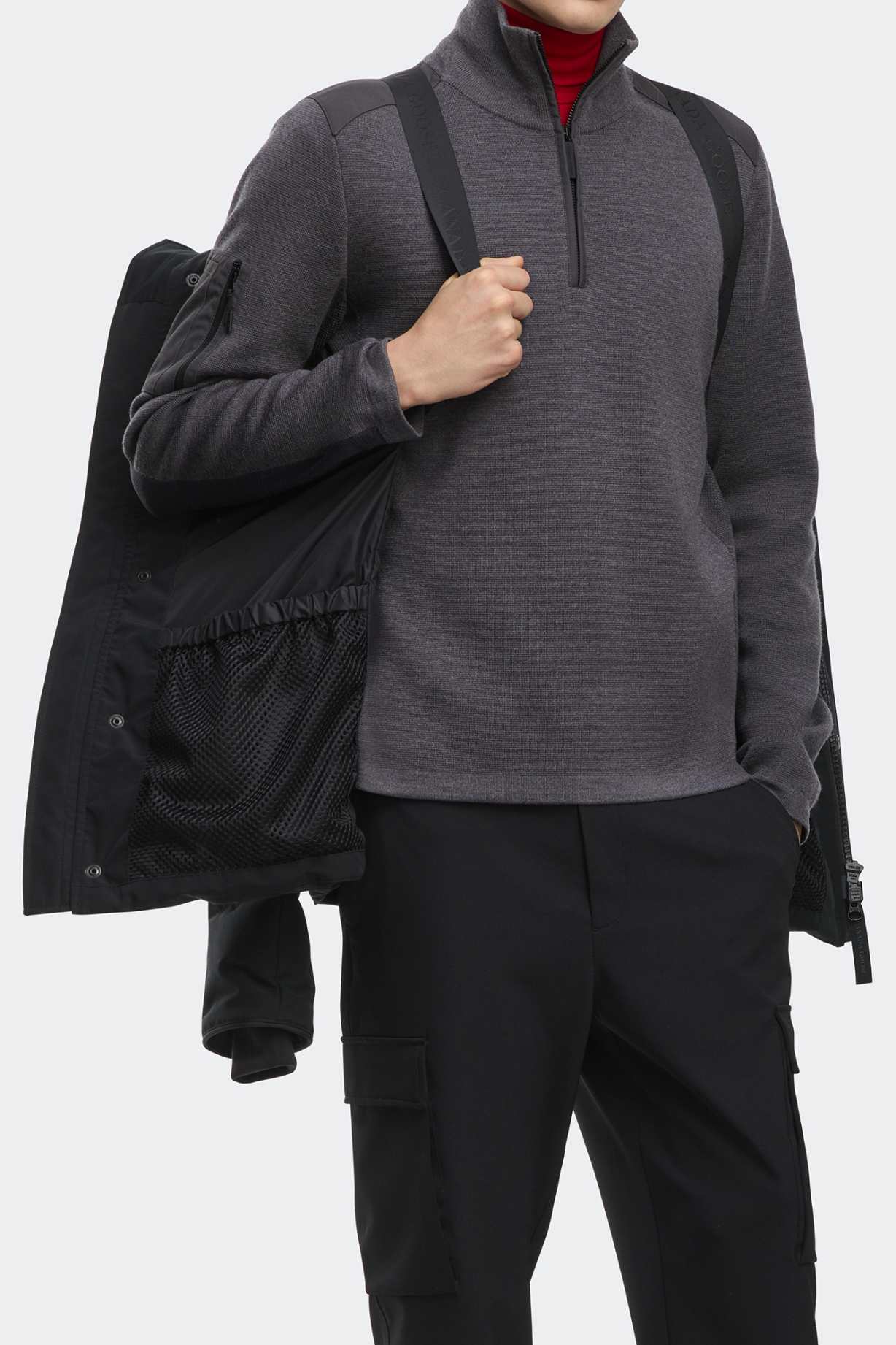 Canada Goose Wyndham Parka Black Label (Comes with fur collar)