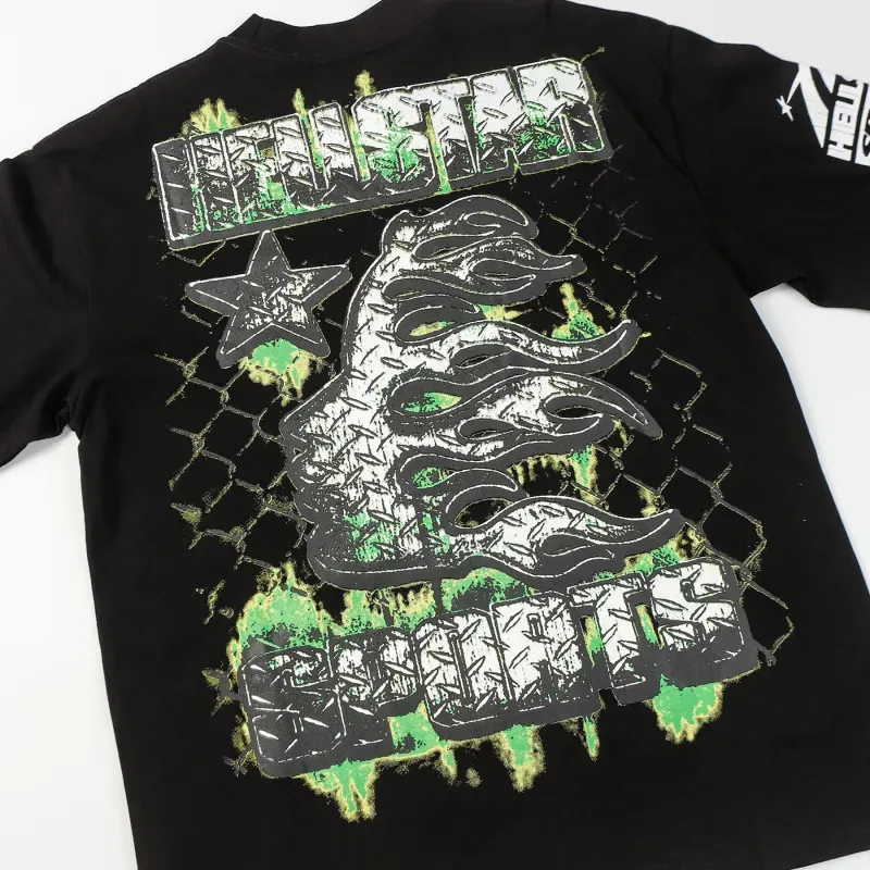 Hellstar ‘War Ready’ Long-Sleeve T-Shirt D3235 Black/White