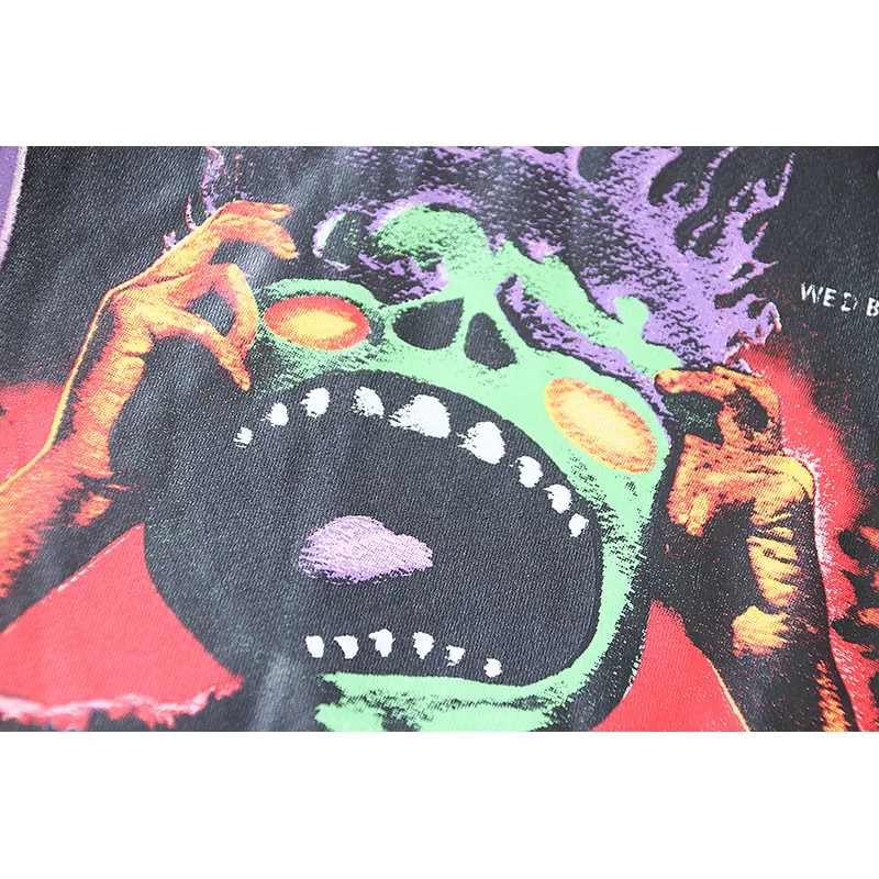 Hellstar Horror Book Long-Sleeve T-Shirt #590 Black/White