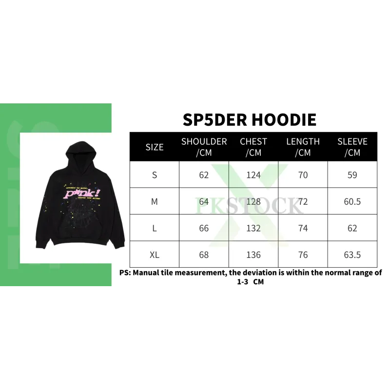Sp5der P*NK Hoodie + Purple Brand Fashion Jeans YZ072448