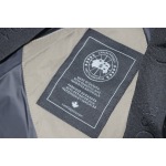  Canada goose  Hooded down jacket brown