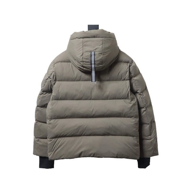 Canada goose Hooded down jacket brown