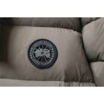  Canada goose  Hooded down jacket brown