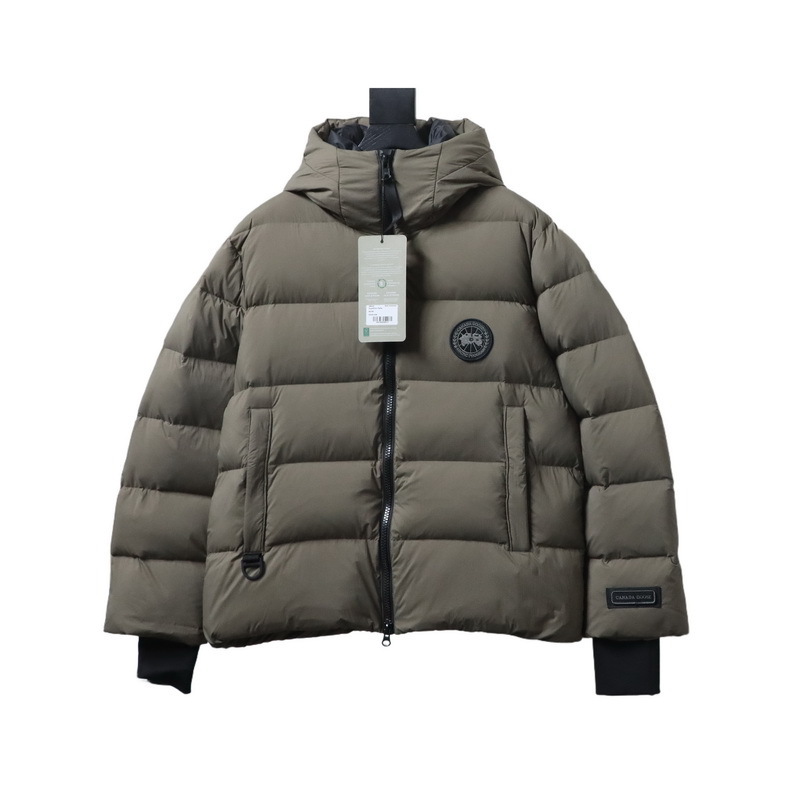 Canada goose Hooded down jacket brown