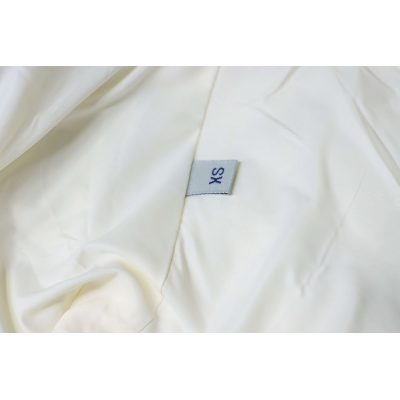  Moncler Velvet Down Vest White