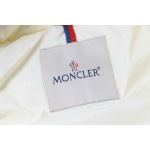  Moncler Velvet Down Vest White