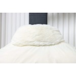  Moncler Velvet Down Vest White